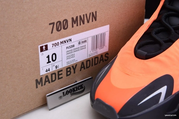Orange Boost Yeezy 700 FV3258 MNVN Adidas 0810